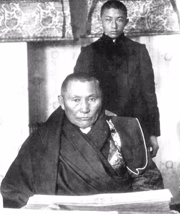 Агван Доржиев из рода галзууд стал учителем Далай-ламы XIII