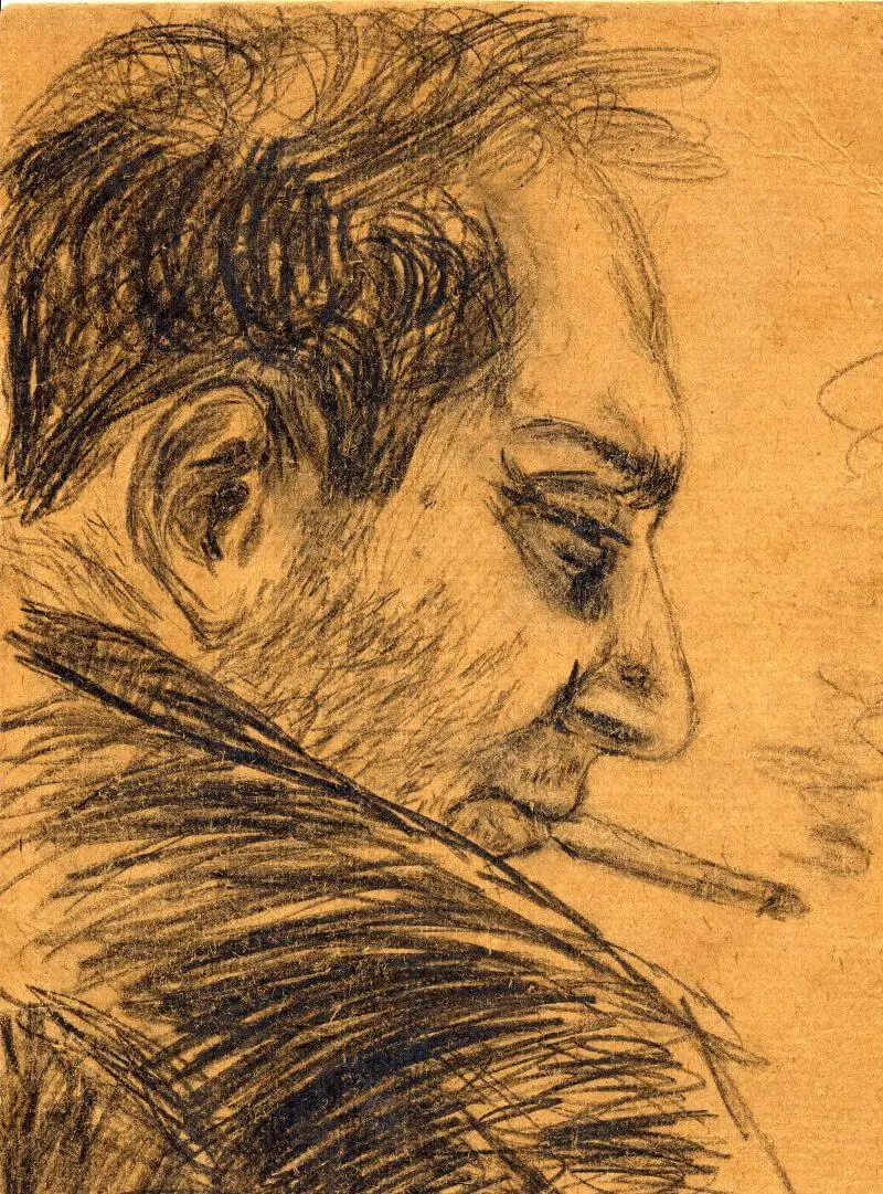 Пятигорский, портрет, 11 января 1961 г.