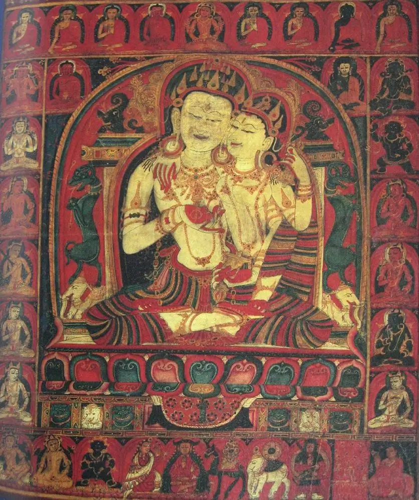 Ваджрасаттва и его супруга