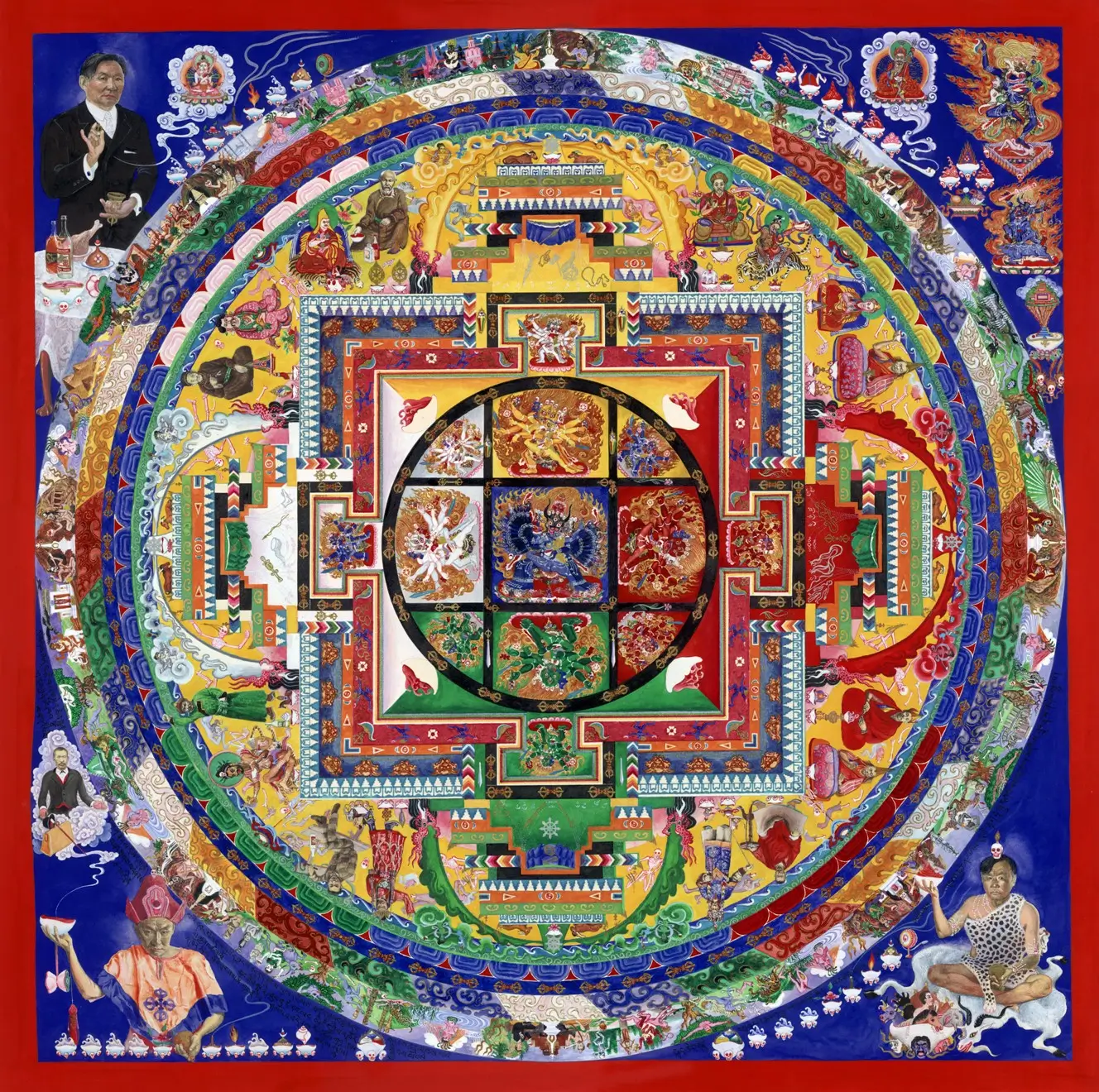 Мандала Шри Ваджрабхайравы